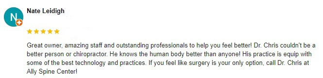 Chiropractic North Scottsdale AZ Nate Testimonial